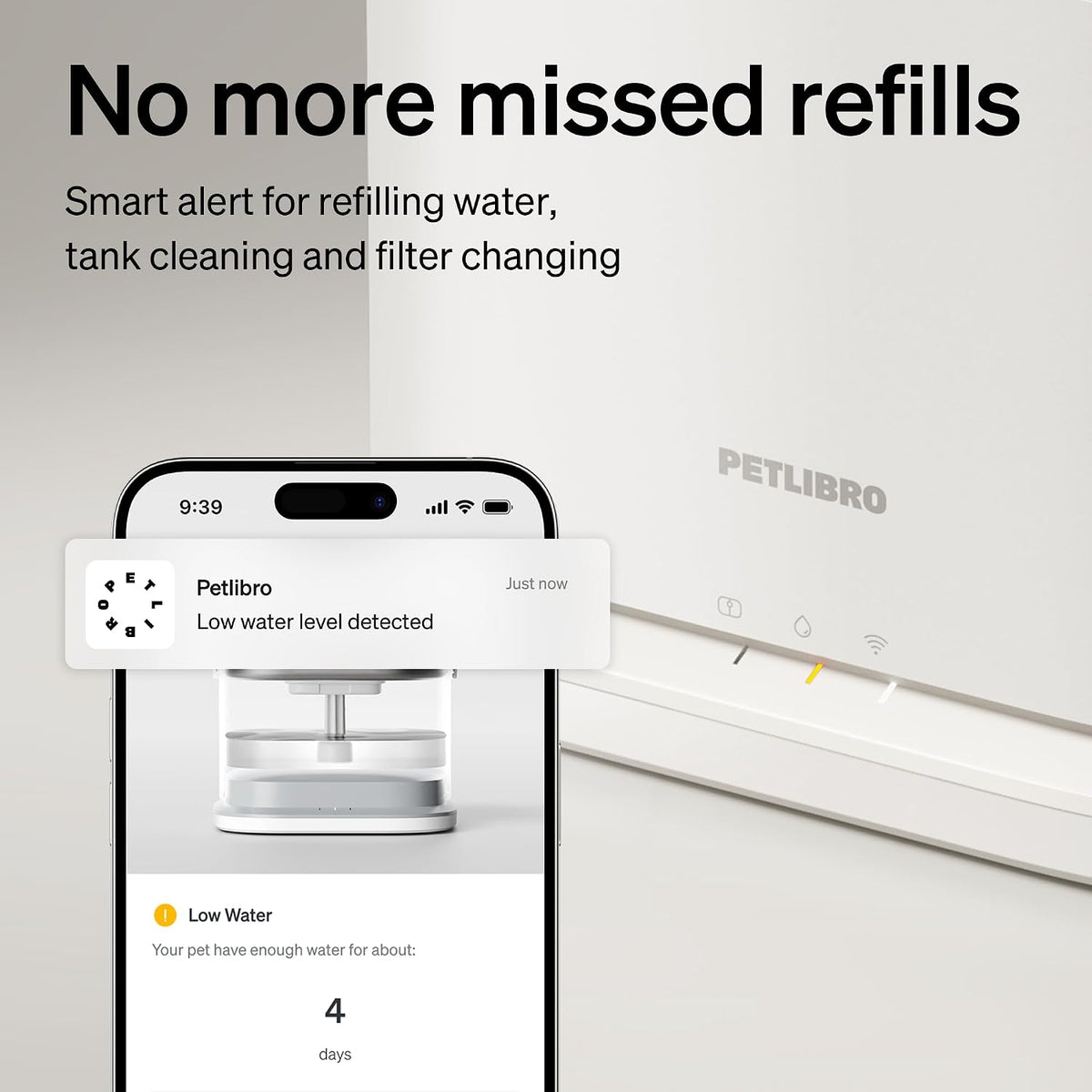 Petlibro Dockstream (premium) / Veken 108oz (budget)