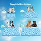 Gel mat with Q-Max cooling fabric